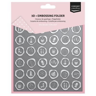 Vaessen Creative Embossing Folder - Wachssiegel