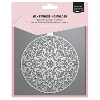 Vaessen Creative Embossing Folder - Weihnachtskugel