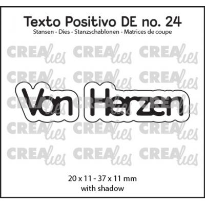 Crealies Cutting Dies - Von Herzen