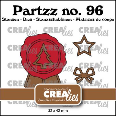 Crealies Cutting Dies - Faux Wax Seals B