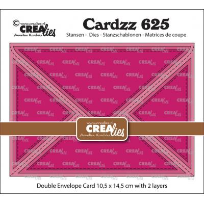 Crealies Cutting Dies - Double Envelope Card Rectangle