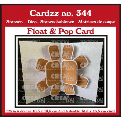 Crealies Cutting Dies - Float & Pop Card