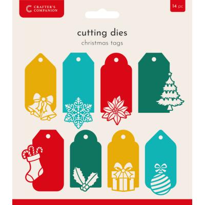 Crafter's Companion Christmas Cutting Dies - Christmas Tags