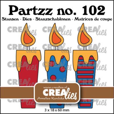 Crealies Cutting Dies - Candles
