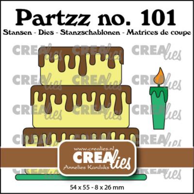 Crealies Cutting Dies - Cake