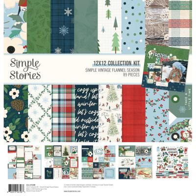 Simple Stories Simple Vintage Flannel Season - Collection Kit
