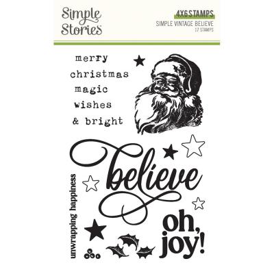 Simple Stories Simple Vintage Believe - Stempel