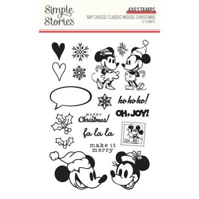Simple Stories Say Cheese Classic Mouse Christmas - Stempel