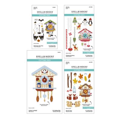 Spellbinders Cutting Dies - Cuckoo Cottage - Bundle