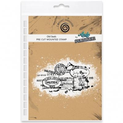 Katy Sue Designs Andy Skinner Pre Cut Rubber Stamp - Old Seals