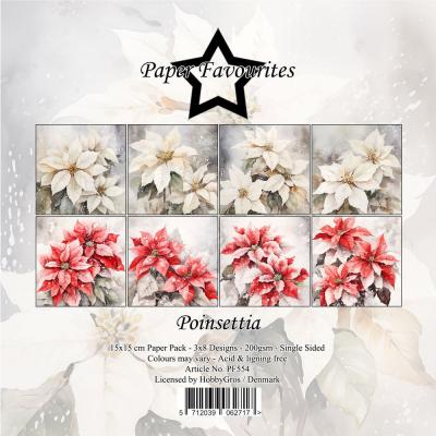 Paper Favourites Paper Pad - Poinsettia