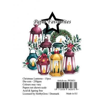 Paper Favourites Die-Cuts - Christmas Lanterns