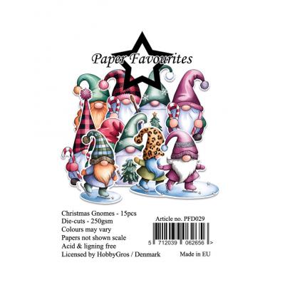 Paper Favourites Die-Cuts - Christmas Gnomes