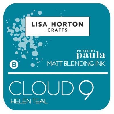 Lisa Horton Crafts Cloud 9 Dye Based Matte Blending Ink Pad - Helen Teal