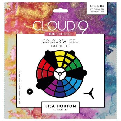 Lisa Horton Crafts Ink School Die - Colour Wheel