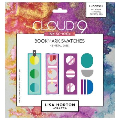 Lisa Horton Crafts Ink School Die - Bookmark Swatches