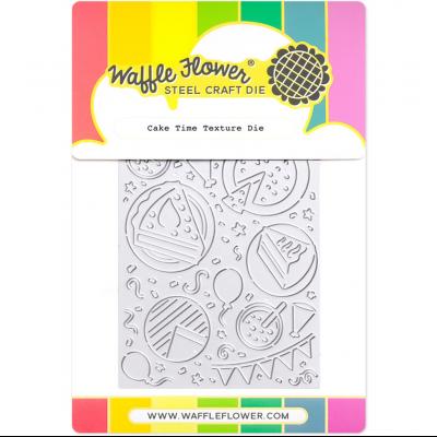 Waffle Flower Cake Time Texture Die