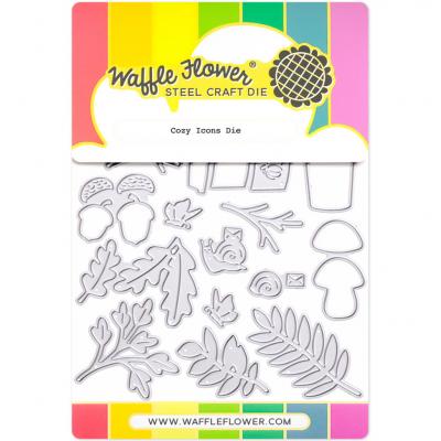 Waffle Flower Cozy Icons Die