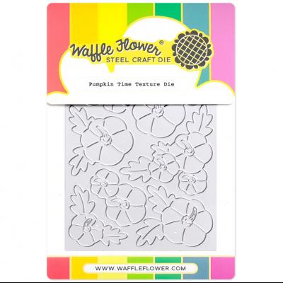 Waffle Flower Pumpkin Time Texture Die