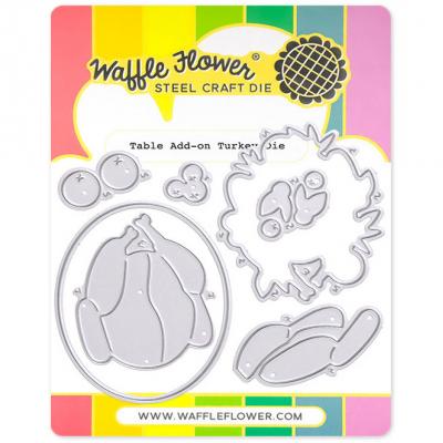 Waffle Flower Table Add-On Turkey Die