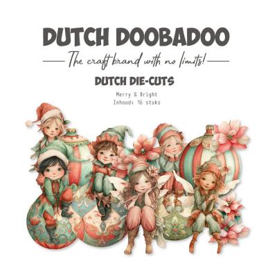 Dutch Doobadoo Merry And Bright Die-Cuts