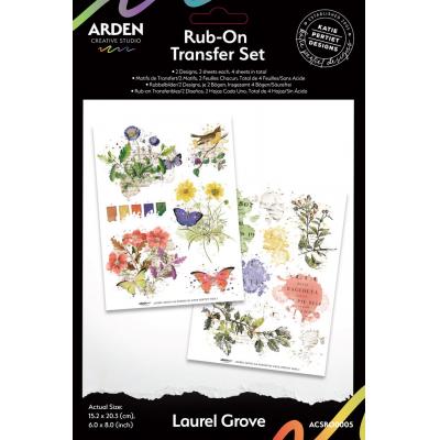 Arden Creative Studio Laurel Grove - Rub-On Transfer Set