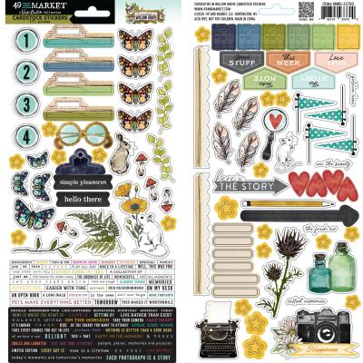 49 And Market Curiosities In Willow Grove - Cardstock Stickers