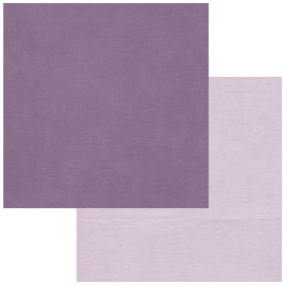 49 And Market Echoes Of Time Double-Sided Cardstock - Purple Love