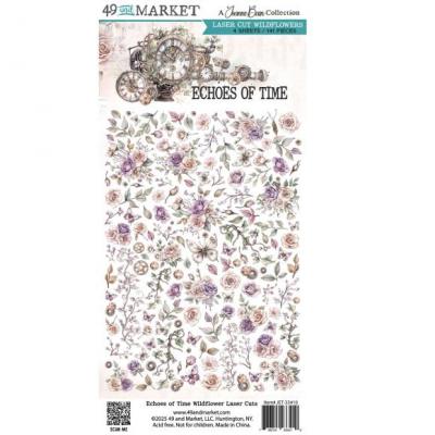 49 And Market Echoes Of Time - Laser Cut Wildflowers
