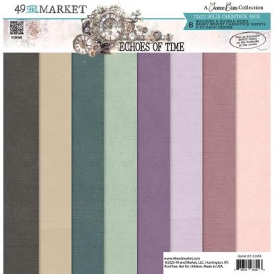 49 And Market Echoes Of Time - Solid Cardstock Pack