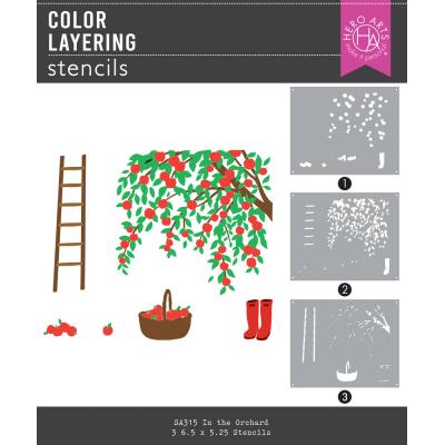 Hero Arts In The Orchard - Stencils