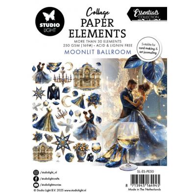 StudioLight Collage Paper Elements - Moonlit Ballroom
