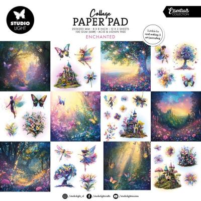 StudioLight Collage Paper Pad - Enchanted