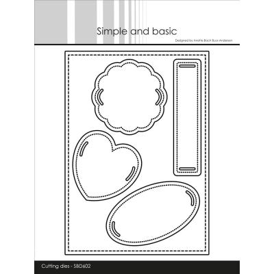 Simple and Basic Dies - Belts for Ribbon
