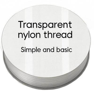 Simple and Basic Transparent Nylon Thread