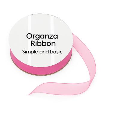 Simple and Basic Organza Ribbon - Pink