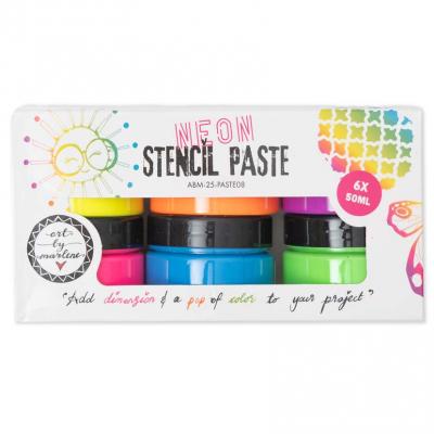 Art By Marlene Neon Stencil Paste