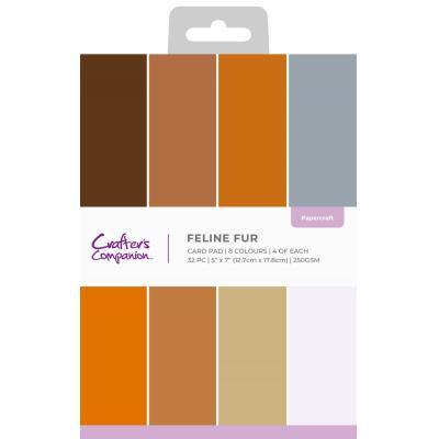 Crafter's Companion Card Pad - Feline Fur