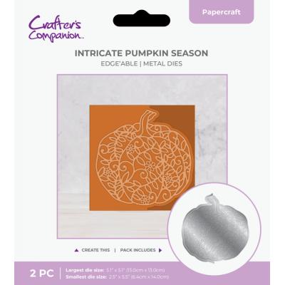 Crafters Companion Cutting Dies - Intricate Pumpkin Season