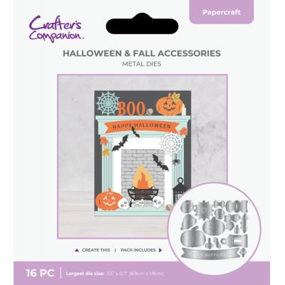 Crafters Companion Cutting Dies - Halloween & Fall Accessories