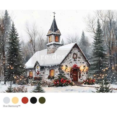 Prima Marketing Re-Design Decoupage Fiber - Cozy Barn Blessings