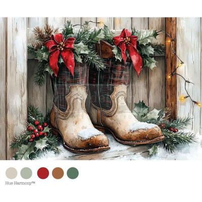 Prima Marketing Re-Design Decoupage Fiber - Country Pines Delivery Farmhouse Noel