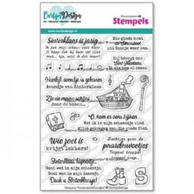 CarlijnDesign Stempel - Sinterklaas Liedjes (NL)