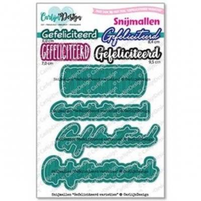 CarlijnDesign Dies - Gefeliciteerd Variaties (NL)