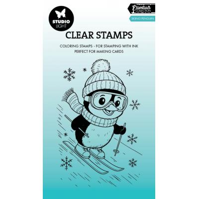 StudioLight Stempel - Skiing Penguin