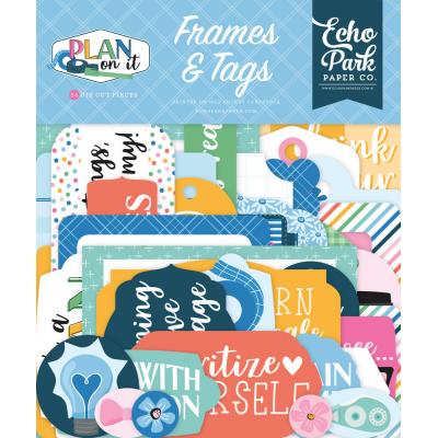 Echo Park Plan On It - Frames & Tags