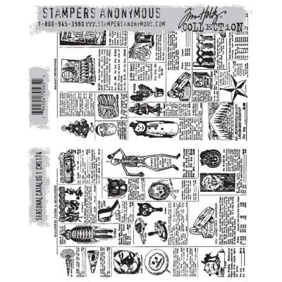Stampers Anonymous Tim Holtz Stempel - Seasonal Catalog 1
