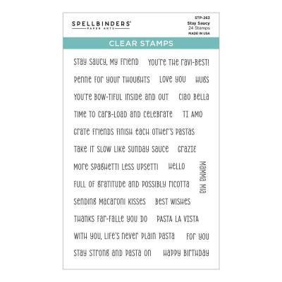 Spellbinders Stempel - Stay Saucy