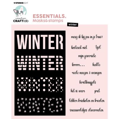 StudioLight Creative Craftlab Stencil - Winter NL
