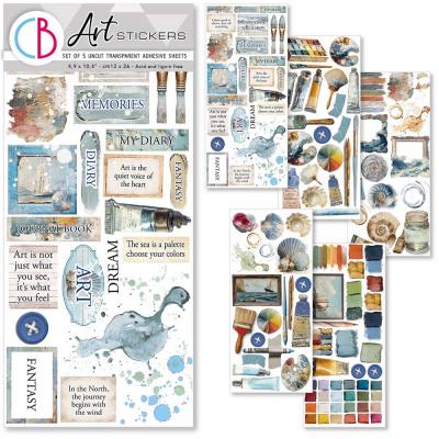 Ciao Bella An Artist Journey - Transparent Adhesive Sheets